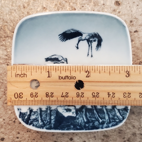 B&G Copenhagen Denmark Storkereden Mini Plate Kjeld Bonfils 1706/5708 Stork Nes - Picture 3 of 3